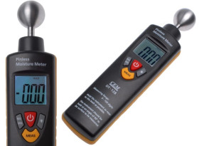 Bezinwazyjny higrometr, badanie poziomu wilgotności ścian, stropów, podłóg wykonanych z cementu, gipsu DT-128