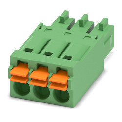 Złącze PCB 3 -pinowe raster 3.5mm Montaż na kablu Żeński Phoenix Contact