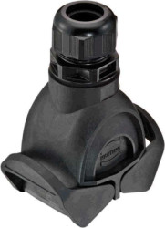 Coupler housing, size 6B, PA, 1 x M32, straight, cross bow locking, IP65, 19411066722