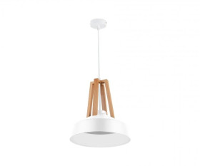 Lampa wisząca loftowa 1xE27 TRIX WHITE II