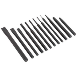 Siegen S0802 Punch and Chisel Set 12pc