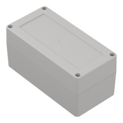 ZP160.80.75SJ-IP67 TM PC – Obudowa hermetyczna PC, jasnoszara, tulejki mosiężne, Kradex