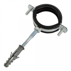 Obejma mocująca z wkładką gumową i kołkiem montażowym OSZG-1 1 - 32-36mm