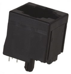 Złącze modułowe typu jack RJ25 Żeński Złącze RJ25 Przewlekany Cat3 TE Connectivity, proste 6P6C-żyłowe