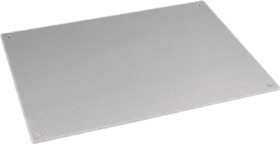 Aluminum Bottom Panel, (L x W x H) 298 x 222 x 2 mm, nature