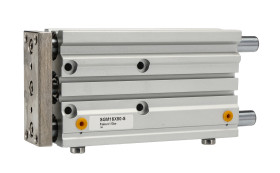 Siłownik z prowadzeniem skok 80mm RS PRO Ø 16mm 126 x 62 x 25mm 126mm