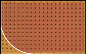 RE100-HP Prototyping board FR2 RM 2.50 mm 37 x 62 single-hole conductors