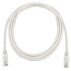 Kabel krosowy patchcord U/UTP kat.5e CCA szary 5m S9125