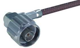 Złącze koncentryczne Montaż na kablu Wtyk typ złącza Złącze N Lutowane