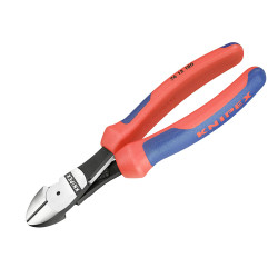 Knipex 74 12 180 SB High Leverage Diagonal Cutters Multi-Comp Grip &#x2B; Spring180mm