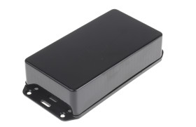 Obudowa ABS szerokość zew. 84,1mm długość zew. 167,1mm wys. zew. 31 mm RS PRO IP54 Czarny