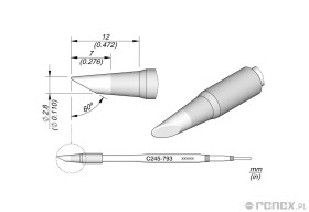 Grot C245793 do rączki JBC T245