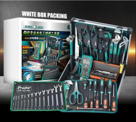 Profesjonalny zestaw narzędzi instalatora klimatyzacji elektryka serwisu technicznego PK-4046BM