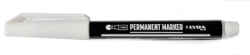 LYRA Marker permanentny biały 1 mm 1 sztuka / 4060001