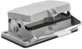 Surface mount housing, size B48, die-cast aluminum, longitudinal bow locking, IP65, 1222900000