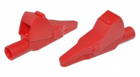 KROKODYL POMIAROWY IZOL.60MM CZERWONY