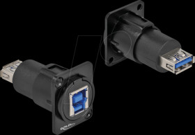 86707 D-Type Module USB 3.0 Type-A female to Type-B female