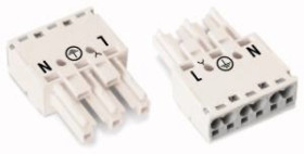 Gniazdo 3-torowe białe WINSTA 770-223 /100szt./