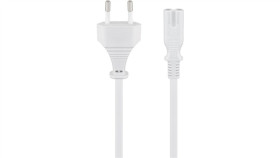 Kabel Przyłączeniowy Z Wtyczką Euro, 1,8 M, Biały - Długość Kabla 1.8 M