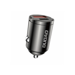 Ładowarka USB Samochodowa 48W Dudao R3Max QC PD USB/USB-C, Mini Czarna