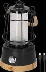 1171800010 CAL 1 AC LED rechargeable camping lamp, 75 h light duration, dim