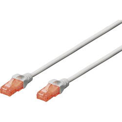 Digitus DK-1617-250 Network cable CAT 6 Grey 25m Flame-retardant Halogen-free