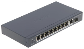 Switch PoE 8-portowy 1Gbps + SFP (niezarządzalny) DS-3E0510P-E