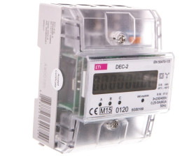 Licznik energii elektrycznej 3-fazowy 3x63A 3x230/400V AC+N IP20 DEC-2 004804051