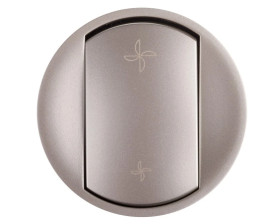 CELIANE Klawisz pojedynczy do łącznika wentylacji tytan 068361