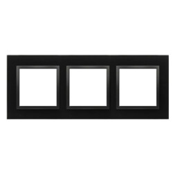 Simon 54 Nature Ramka 3-krotna szklana, Wulkaniczna Lawa DRN3/75