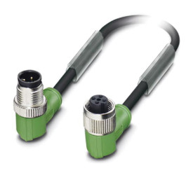Przewód czujnik-siłownik ze złączem Złącze M12 liczba rdzeni 3 długość 600mm Rodzaj A Męskie Złącze B Złącze M12