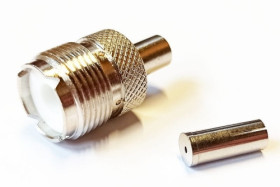 Gniazdo UHF zaciskane na przewód RG58