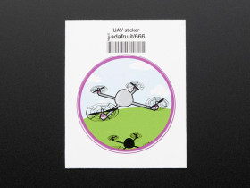 Adafruit Educational mini UAVs- Sticker
