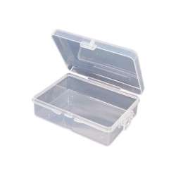 Plastikowe pudełeczko 90x65x30mm - zamykany pojemniczek - Organizer