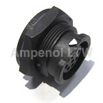 Złącze wielostykowe przemysłowe 8-pinowe Montaż przedni Gniazdo Amphenol Industrial