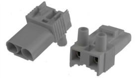 Złącze Wtykowe Do Druku Biały 2-Żyłowe, Wkręcane, 400 V Montaż Na Kablu