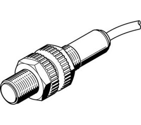 Czujnik zbliżeniowy M12 Indukcyjny 2 mm Festo 10 → 300 V Gwintowany