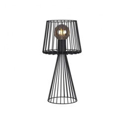 Lampka stołowa designerska druciana z serii SOUL BLACK K-4642 Kaja Lighting