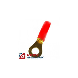 Konektor oczkowy 10/8,5R GOLD ZKO-10mm