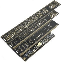 PCB Stencil Ruler for SMD Elements - for Electronics Workshop