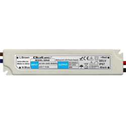 Qoltec Zasilacz impulsowy LED IP67 20W 12V 1.6A Wodoodporny Biały