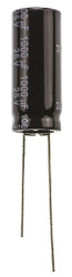Kondensator 1000μF 25V dc Radialny, Otwór przelotowy Panasonic roztaw: 5mm 10 (Dia.) x 25mm