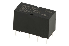Przekaźnik; elektromagnetyczny miniaturowy; AZ822-2C-5DSE; 5V; DC; 2 styki przełączne; 0,5A; 120V AC; 1A; 24V DC; do druku (PCB)