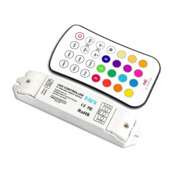 M6M3(3A) Kontroler taśm LED RGB 12/24V 9A z pilotem radiowym