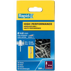 Rapid 5001438 High Performance Rivets 4.8 x 16mm (Box 300)