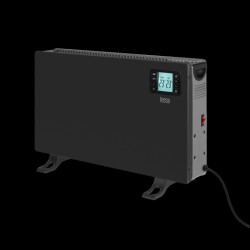 Grzejnik konwektorowy Teesa 2000W czarny TSA8054-B