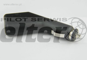 Wtyk zapalniczki kątowy duży