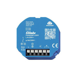 Eltako 30100036 FDH62NP-230V&#x2B;FTKB Wireless Actuator 1-Channel 2500W 30m Range