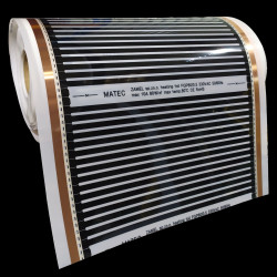 Folia grzejna pod panele 80W/m² FGP- 80/0,5 1m na metry