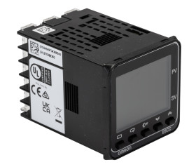 Regulator temperatury PID panelowy Omron Uz: 100 → 240 V AC wyjście SSR, przekaźnik półprzewodnikowy, logika